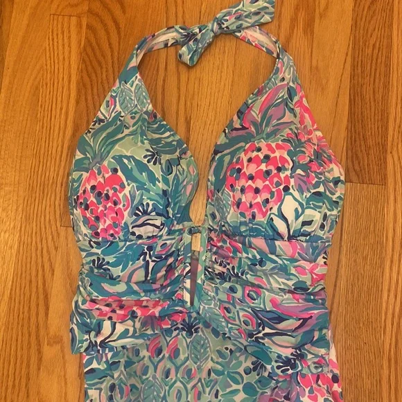 lilly pulitzer one-piece swimsuit size 14 - Picture 2 of 4